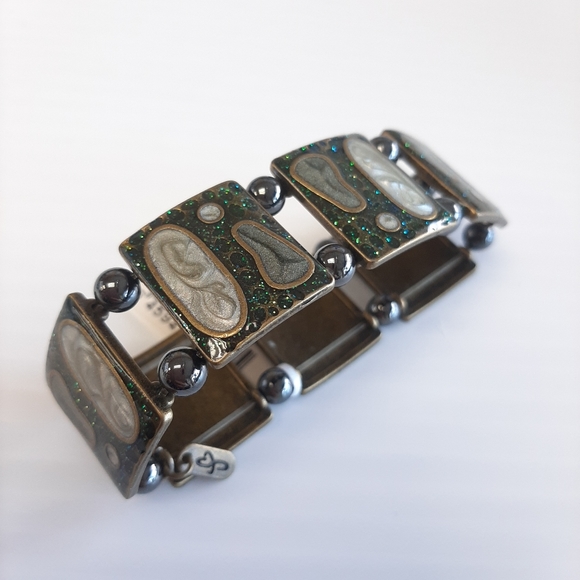 SERENITY 2000 Sedna Magnetic Stretch Bracelet Energy Power Balance - Picture 2 of 8